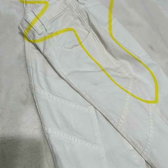 NWTD Retrofete Size 27 Taylor Jeans in White MSRP $345 - Picture 7 of 15